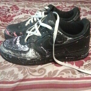 Nike Air Force one men's painted print